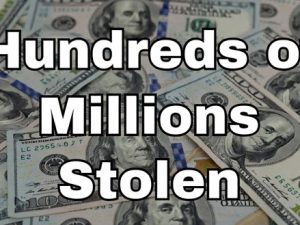an image highlighting the fact that Nomy Finance stole hundreds of millions of dollars from their clients under the name Cryptonomy
